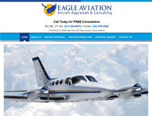 Tablet Screenshot of eagleaviationservices.com